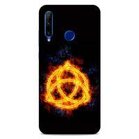 Lopard Huawei Honor 20 Lite Uyumlu Kılıf FireX (17) Tasarım Kılıf Acid