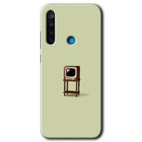 Xiaomi Redmi Note 8 HD Baskılı Kılıf + 9D Tam Ekran Koruyucu - Sade Kalp