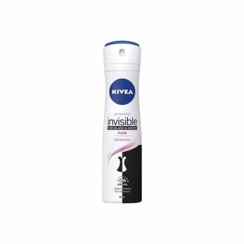Nivea Invisible Black&White Clear Kadın Sprey Deodorant 150 ML