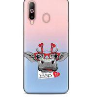 Zoologix (6) Samsung Galaxy M31 Şeffaf Kılıf Silikon Desenli