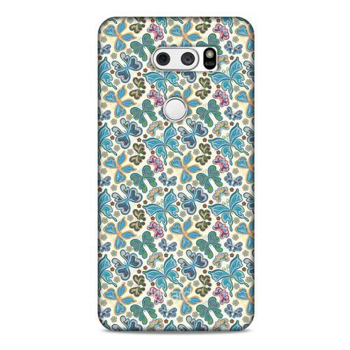 LG K40S Kılıf Kelebek Etkisi (18) Telefon Kılıfları Şeker Pembe