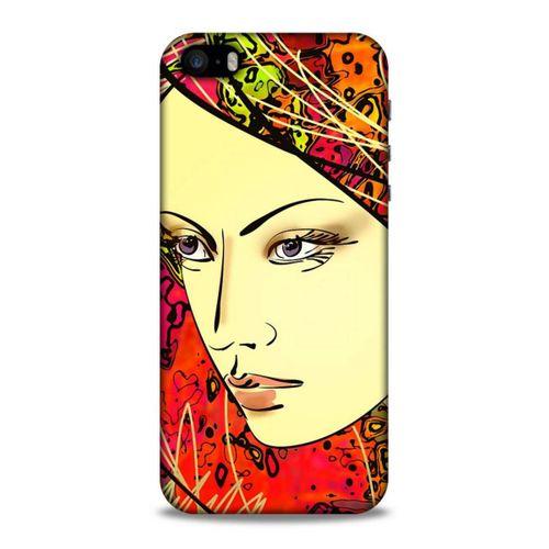 Lopard Apple Iphone 5 Uyumlu Kılıf Sürreal Yüzler ♀ (31) TPU Kılıf Baskılı