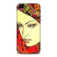 Lopard Apple Iphone 5 Uyumlu Kılıf Sürreal Yüzler ♀ (31) TPU Kılıf Baskılı