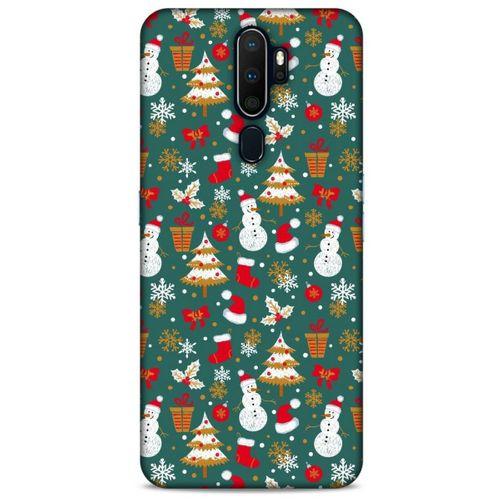 Yılbaşı Süsleri 44 Oppo A5 2020 Kılıf Silikon Kapak