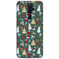 Yılbaşı Süsleri 44 Oppo A5 2020 Kılıf Silikon Kapak