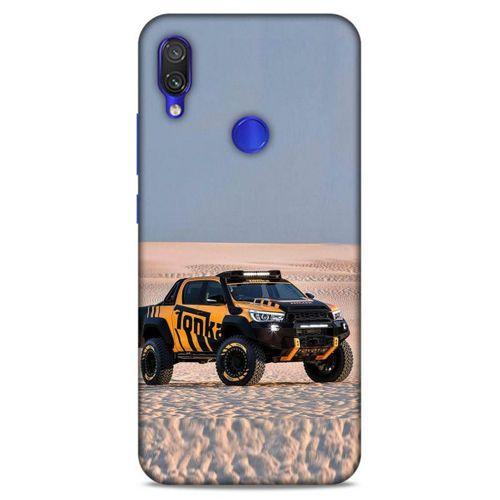 Lopard Xiaomi Redmi Note 7 Pro Uyumlu Kılıf PickUpX (44) Tough Armor Kılıf Turuncu Siyah