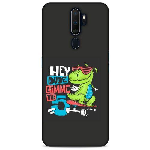 Animax Kaykaylı Dinozor Oppo A5 2020 Kılıf Desenli Silikon
