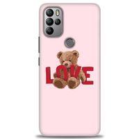 General Mobile GM 21 Pro Kılıf HD Baskılı Kılıf - Love Bear + Tam Ekran Koruyucu