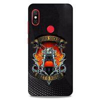 Xiaomi Redmi Note 6 Pro Uyumlu Kılıf Motorsiklet (8) Baskılı Kılıf Harley Davidson