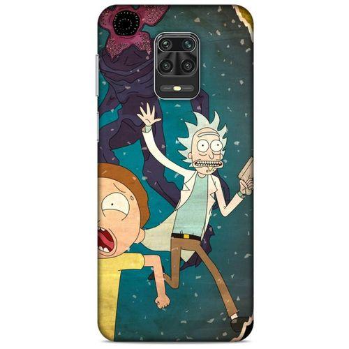 Xiaomi Redmi Note 9S Uyumlu Kılıf Rick And Morty (27) Tasarımlı Kılıf Alternate-universe