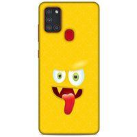 Emojix (6) Samsung Galaxy A21s Kılıf Silikon Kapak Desenli