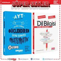 Ankara Yayıncılık AYT Matematik ve AKM Dil Bilgisi Soru Bankası Seti 2 Kitap