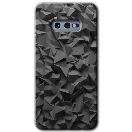 Galaxy S10e Kılıf HD Desen Baskılı Arka Kapak - Dark Broke + Kırılmaz Cam