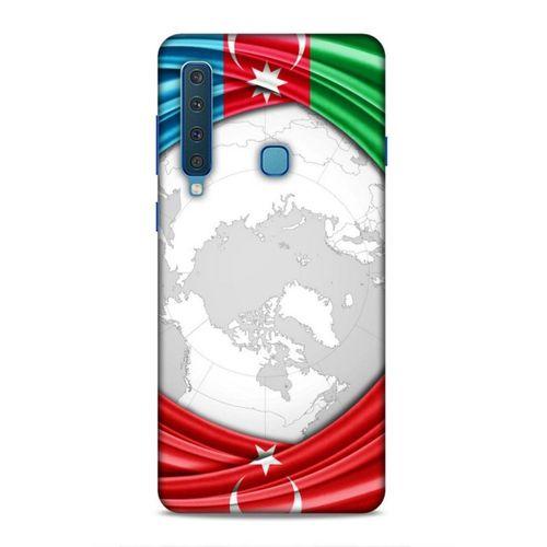 Samsung Galaxy A9 2018 Uyumlu Kılıf Azarbaijan (17) Tasarım Kılıf Dünya Bayraklar
