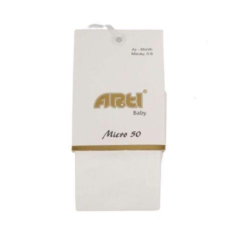 Artı Artı Micro Külotlu Muz Çorap 300178 Beyaz