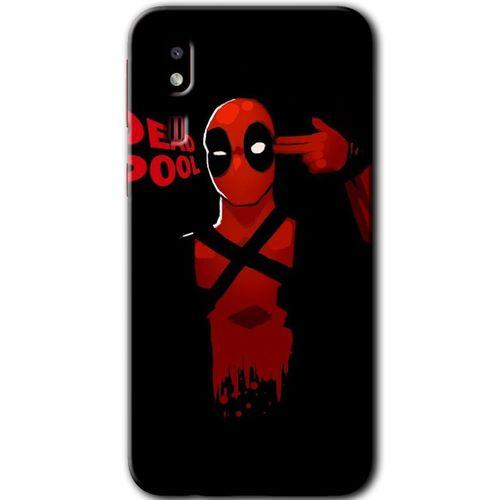 Potkal Hediye Fabrikası Samsung Galaxy A2 Core Kılıf HD Desen Baskılı Arka Kapak - DeadPool 4