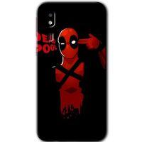Potkal Hediye Fabrikası Samsung Galaxy A2 Core Kılıf HD Desen Baskılı Arka Kapak - DeadPool 4