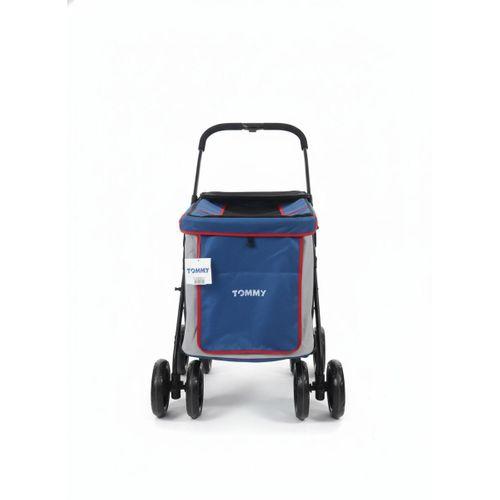 Tommy Evcil Hayvan Arabası Mavi 102*62*105cm Max 40kg