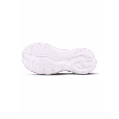 Mp 242-2076, Beyaz Kadın Bağcıklı Spor Ayakkabı