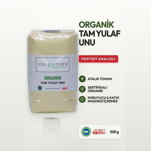 Organik Tam Yulaf Unu 500gr