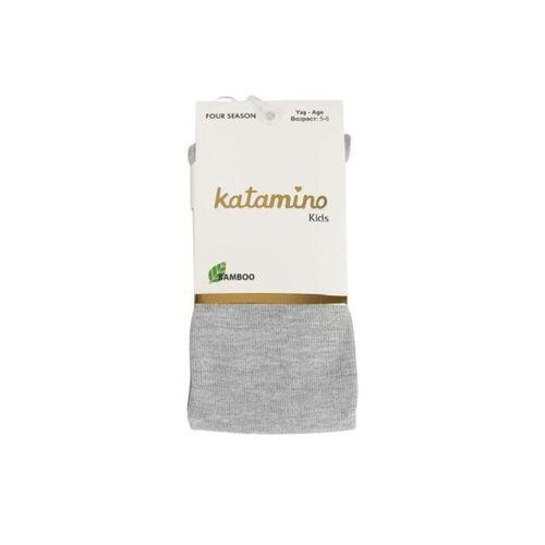 Katamino Katamino Mirabel Kız Bambu Külotlu Çorap K30207 Gri