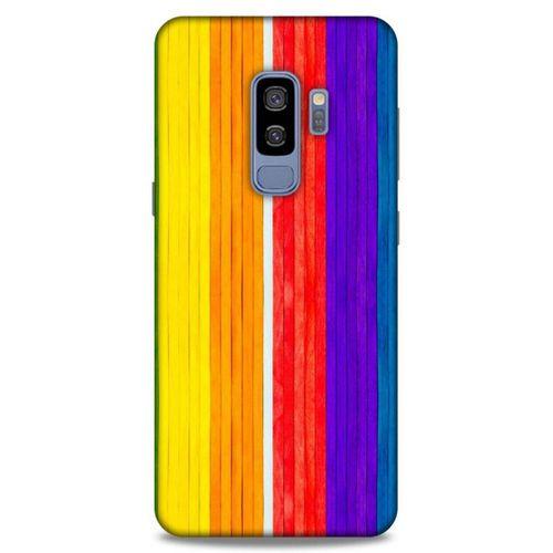 Lopard Samsung Galaxy S9 Plus Uyumlu Kılıf Wood'X (29) Arka Koruma Kılıfı Baskılı