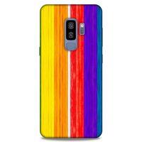 Lopard Samsung Galaxy S9 Plus Uyumlu Kılıf Wood'X (29) Arka Koruma Kılıfı Baskılı