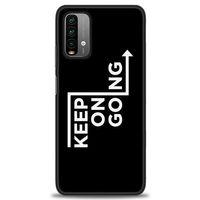 Xiaomi Redmi 9T Kılıf HD Baskılı Kılıf - Keep On Going + Tam Ekran Koruyucu
