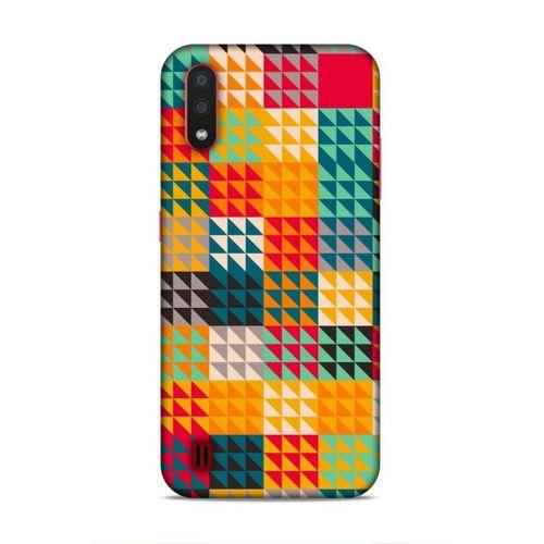 Samsung Galaxy A01 Uyumlu Kılıf Insomnia (19) Kılıfları Turuncu