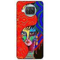 Lopard Xiaomi Mi 10T Lite 5G Uyumlu Kılıf Sürreal Yüzler ♀ (10) Full Koruma Kılıfı Desenli