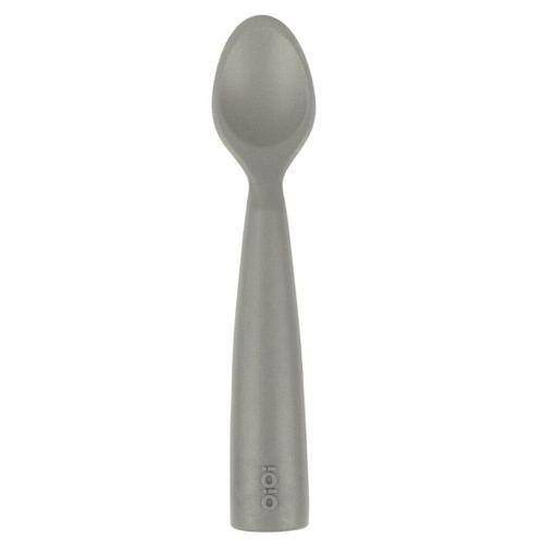OiOi OiOi Nam Nam Silikon Mama Kaşığı Powder Grey