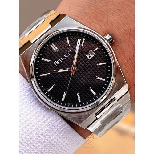 Ferrucci Nişan Ve Takım Elbiselere Özel Takvimli Kadran 2 Yıl Garantili Spor Erkek Kol Saati J3625.3