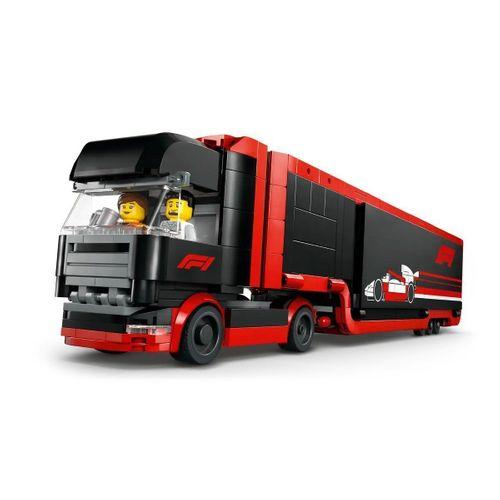 60445 Lego City F1 Tırı ve RB20 ve AMR24 1086 parça +8 yaş