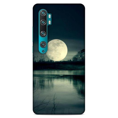 Lopard Xiaomi Mi Note 10 Pro Uyumlu Kılıf Gece'S (36) Glitter Kılıf Ay Göl