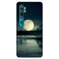 Lopard Xiaomi Mi Note 10 Pro Uyumlu Kılıf Gece'S (36) Glitter Kılıf Ay Göl