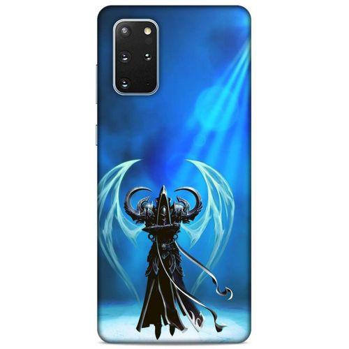 Lopard Samsung Galaxy S20 Plus Uyumlu Kılıf GameX (47) Crystal Flex Kılıf Mavi