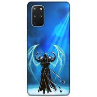 Lopard Samsung Galaxy S20 Plus Uyumlu Kılıf GameX (47) Crystal Flex Kılıf Mavi