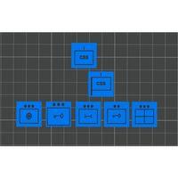 4 CMBG Cbt Engr Regt Cbt Sp Sqn ORBAT Jetonları 3D Baskı