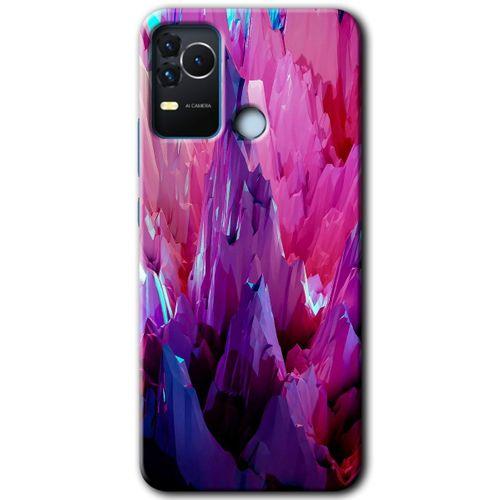 Omix X400 Kılıf HD Desen Baskılı Arka Kapak - Abstraction Sharp