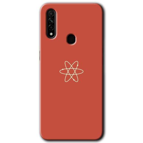 MRCİLETİSİM Oppo A31 Kılıf Kapak - Atom +Hayalet Ekran Yandan Gözükmez