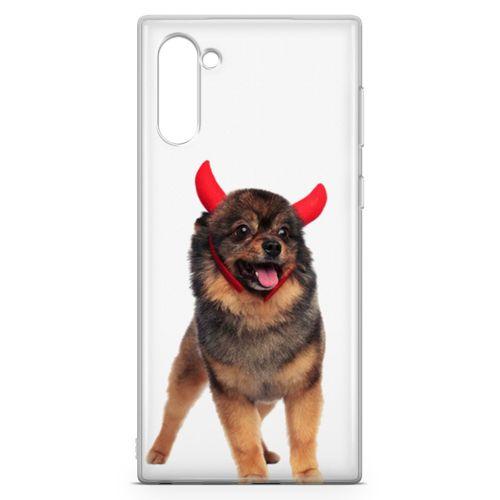 Samsung Galaxy Note 10 Kılıf Pom Köpek Arka Kapak Koruma Desenli Full Koruyucu