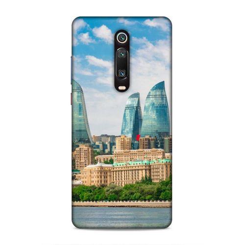 Xiaomi Mi 9T Uyumlu Kılıf Azarbaijan (4) Koruma Kılıfı Alev Kuleleri