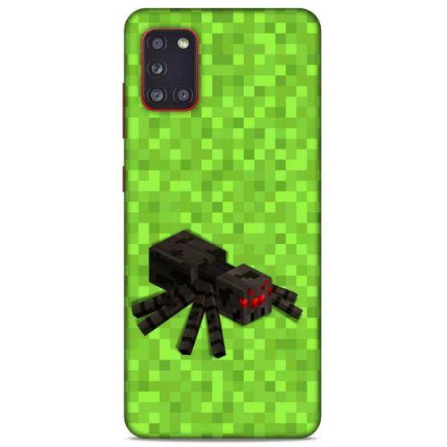 Lopard Samsung Galaxy A31 Uyumlu Kılıf PiXel (13) Silikon Kap MC Spider