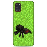 Lopard Samsung Galaxy A31 Uyumlu Kılıf PiXel (13) Silikon Kap MC Spider