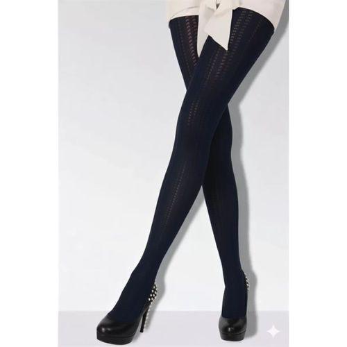 Daymod Martina Kadın File Desenli Külotlu Çorap