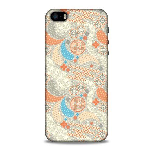 Apple Iphone 5S Kılıf Japonya (49) Ultra Silikon Kılıf Mavi Gri