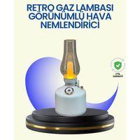 280 Ml Tanklı Retro Gaz Lambası Difüzör Usb Şarjlı Hava Nemlendirici