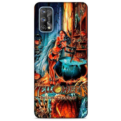 Oppo Realme 7 Pro Kılıf Almanya (10) Full Koruma Kılıfı Helloween