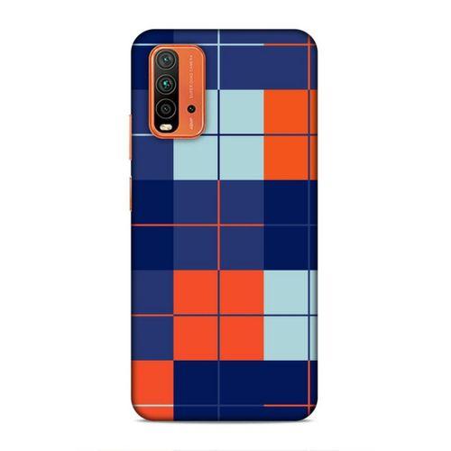 Xiaomi Redmi Note 9 4g Uyumlu Kılıf Insomnia (23) Ultra Koruma Kılıfı Kırmızı Lacivert