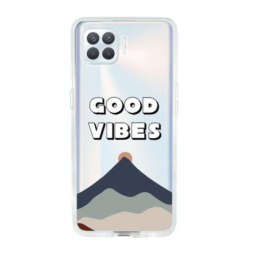 Oppo Reno 4 Lite Good Vibes Premium Şeffaf Silikon Kılıf